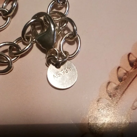 Tiffany Infinity 18" Necklace EUC with Box And Pouch 1" Infinity - Picture 8 of 10